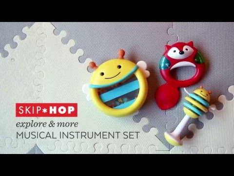 Skip Hop Explore & More Musical Instrument 3 piece Set