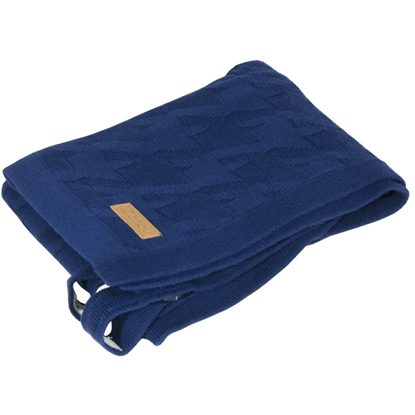 iCandy Dogtooth Blanket Navy