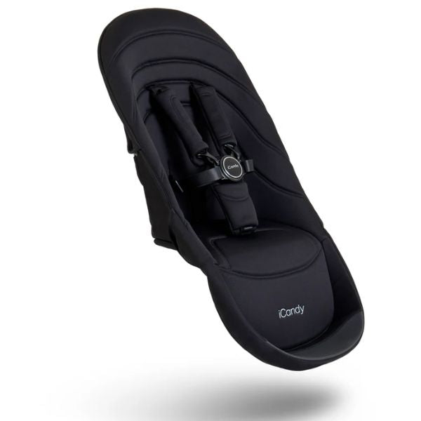 iCandy Orange 4 Second Seat Fabric Black