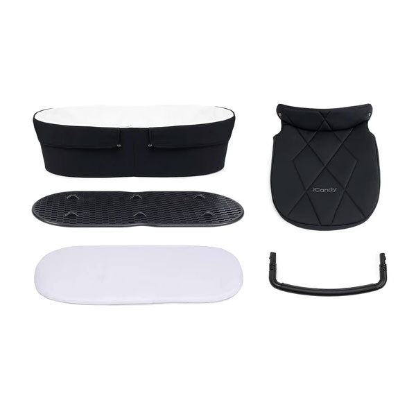 iCandy Orange v21 Carrycot Fabric Black