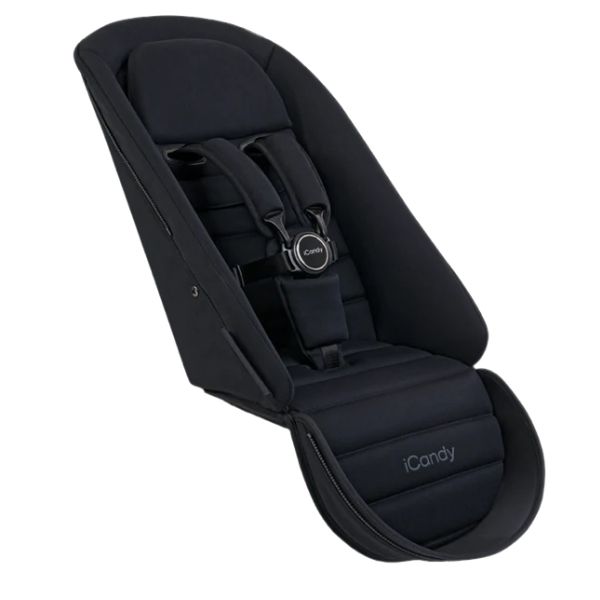 iCandy Peach 7 2nd Seat Fabric Black