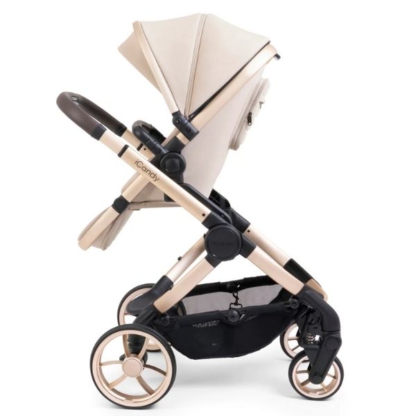 iCandy Peach 7 Pram Biscotti TRAVEL SYSTEM (includes Maxi Cosi Infant Carrier with Base)