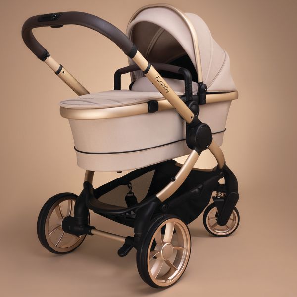 iCandy Peach 7 Pram Biscotti TRAVEL SYSTEM (includes Maxi Cosi Infant Carrier with Base)