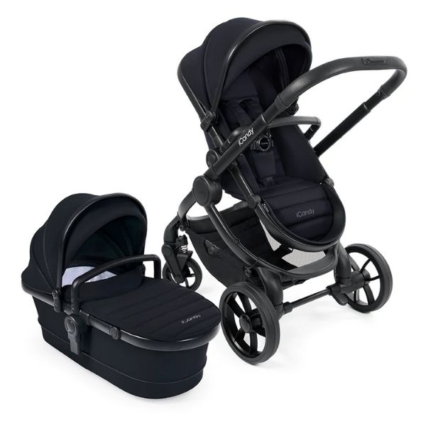 iCandy Peach 7 Twin Pram Black