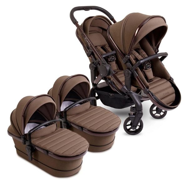 iCandy Peach Twin Pram Coco – Baby Kingdom - Main Image