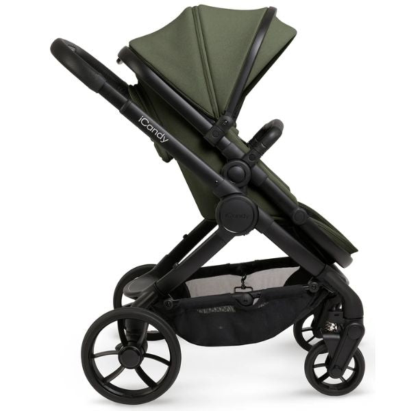 iCandy Peach 7 Pram Ivy TRAVEL SYSTEM (includes Maxi Cosi Infant Carrier with Base)