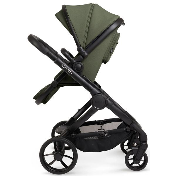 iCandy Peach 7 Pram Ivy TRAVEL SYSTEM (includes Maxi Cosi Infant Carrier with Base)