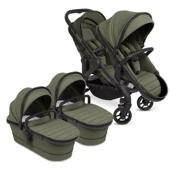 iCandy Peach 7 Twin Pram Ivy