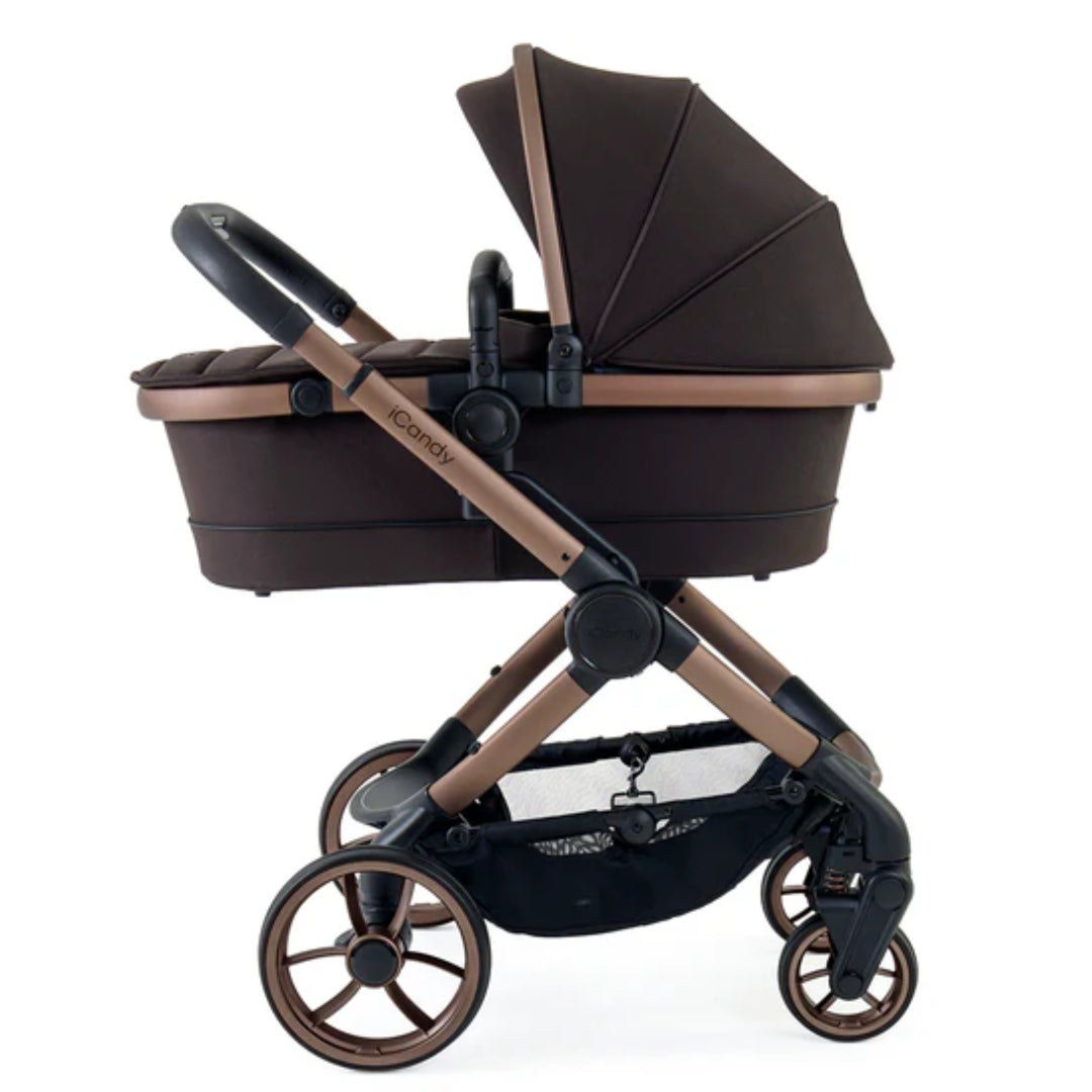 iCandy Peach 7 Pram Pecan with Converter