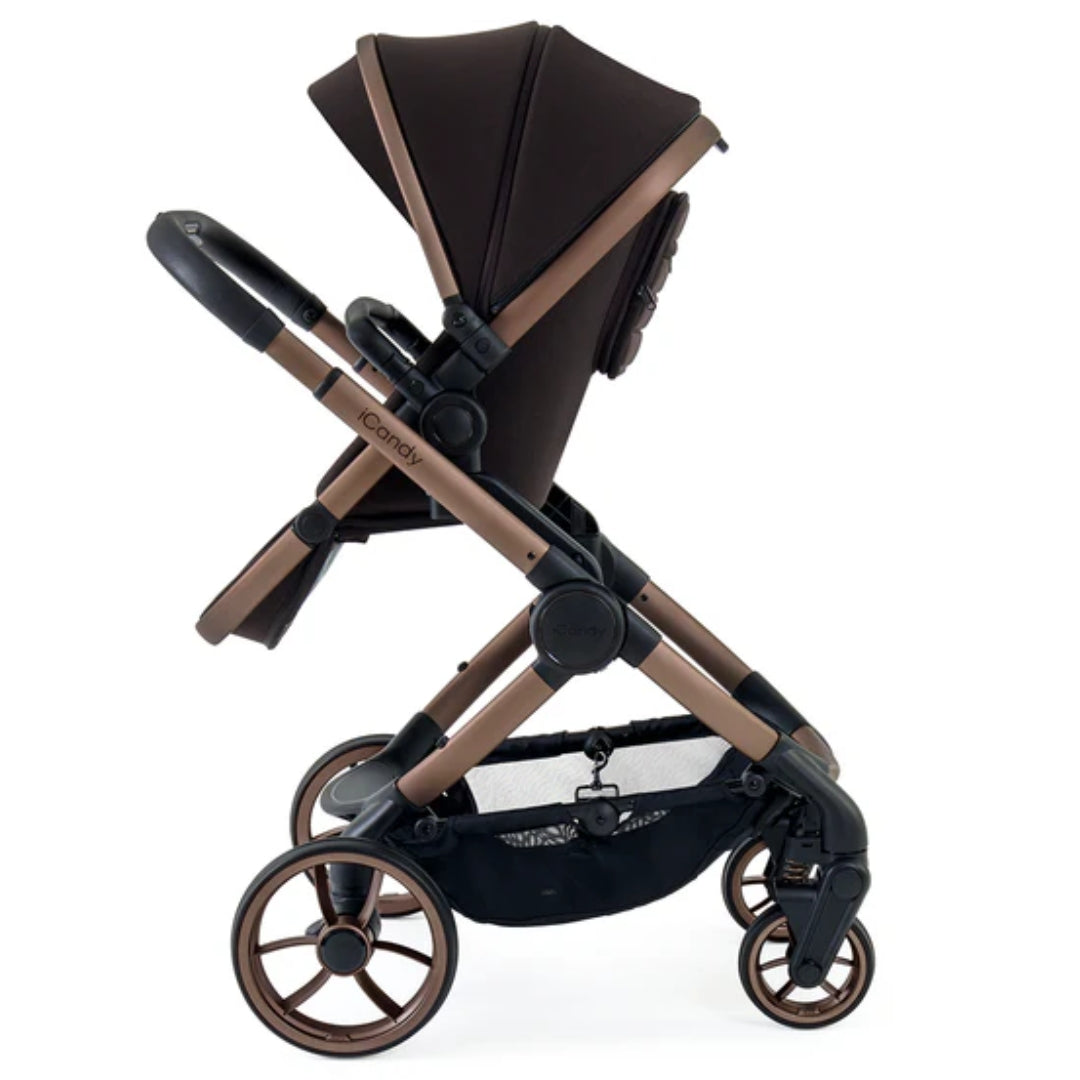iCandy Peach Pram Pecan – Baby Kingdom