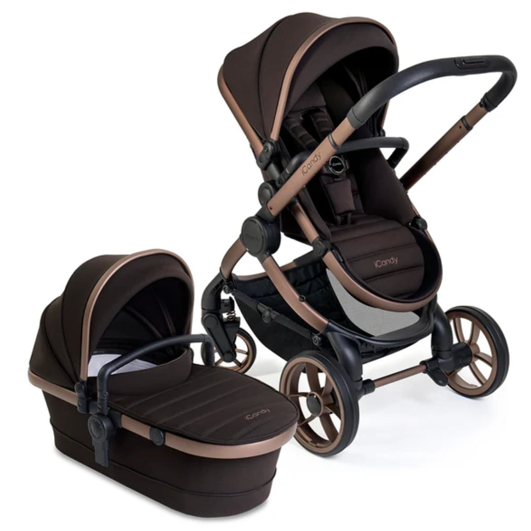 iCandy Peach 7 Twin Pram Pecan