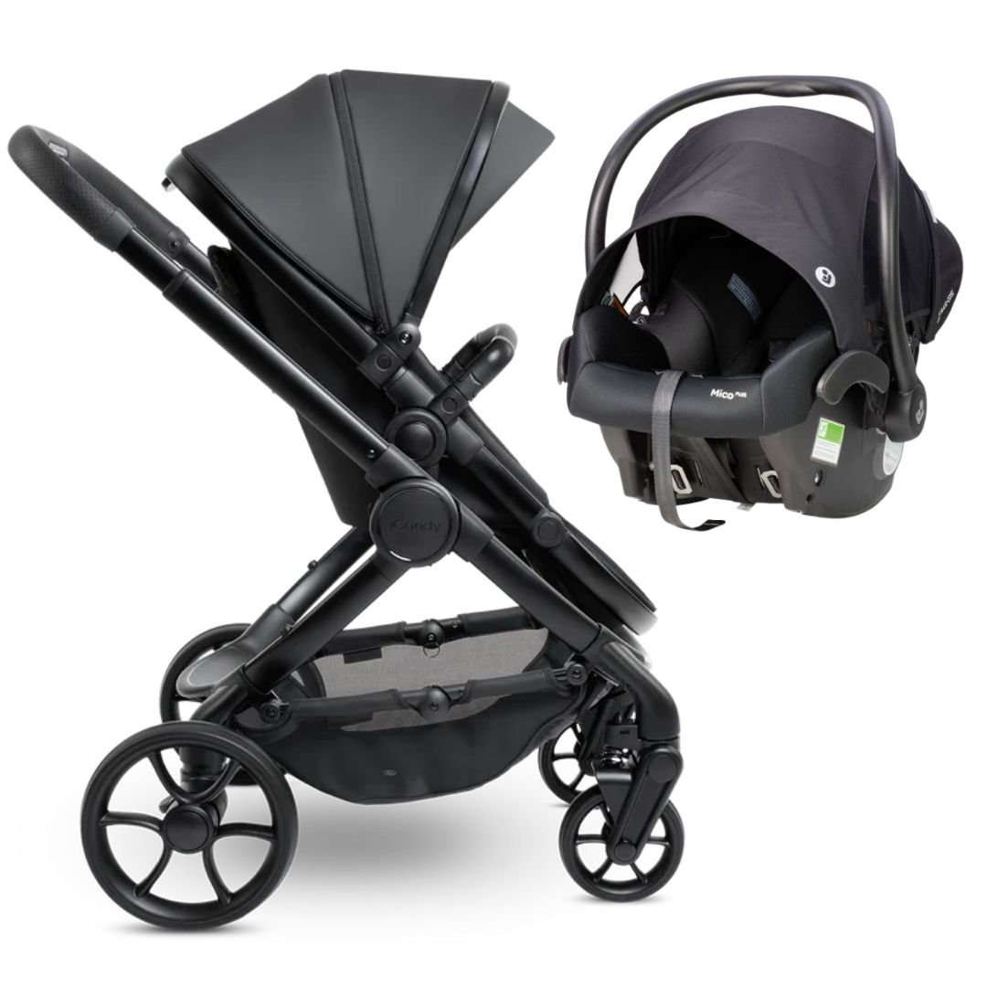 iCandy Peach 7 STUDIO Pram TRAVEL SYSTEM (includes Maxi Cosi Infant Carrier with Base)
