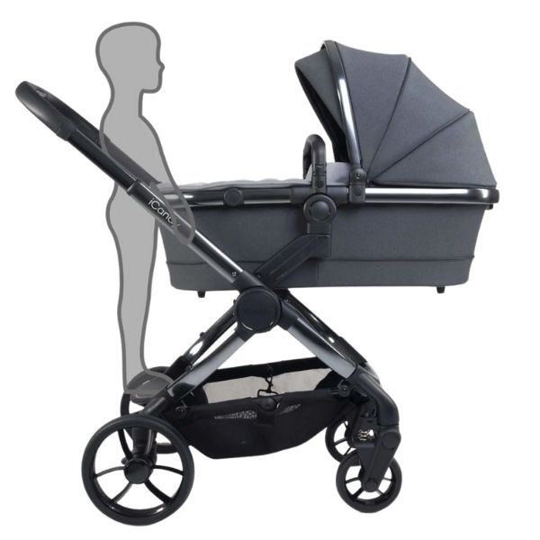 iCandy Peach 7 Pram Truffle TRAVEL SYSTEM (includes Maxi Cosi Infant Carrier with Base)