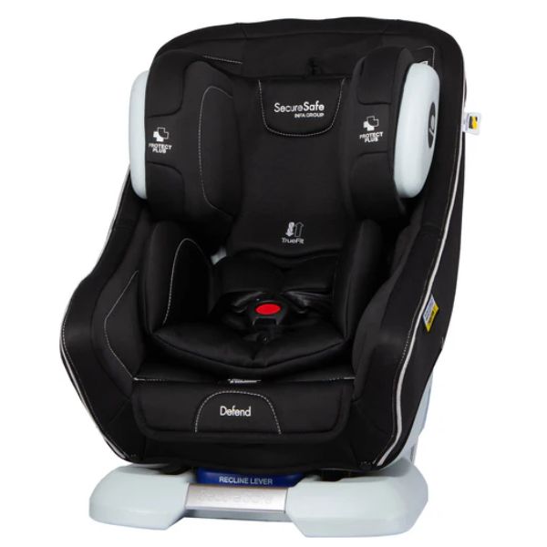 Securesafe Defend Convertible Car Seat (0-4 years) Isofix Black