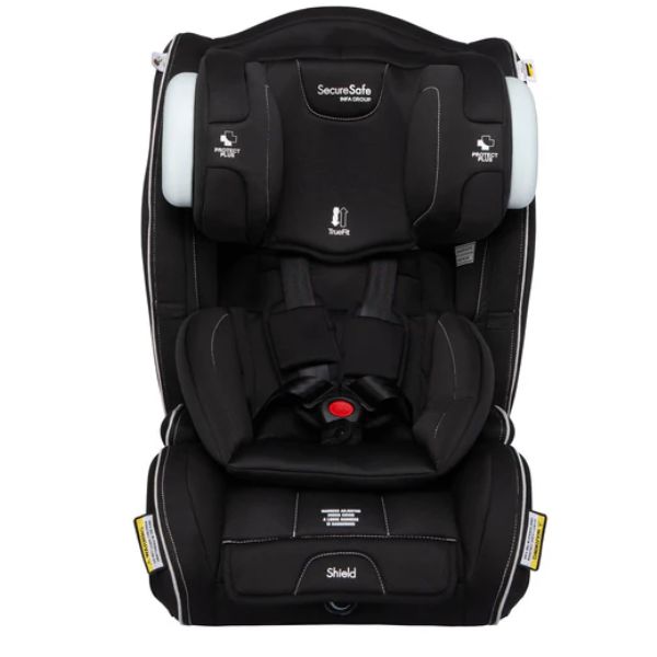 SecureSafe Shield Forward Facing Car Seat (6m to 8yrs) Black