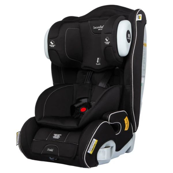SecureSafe Shield Forward Facing Car Seat (6m to 8yrs) Black