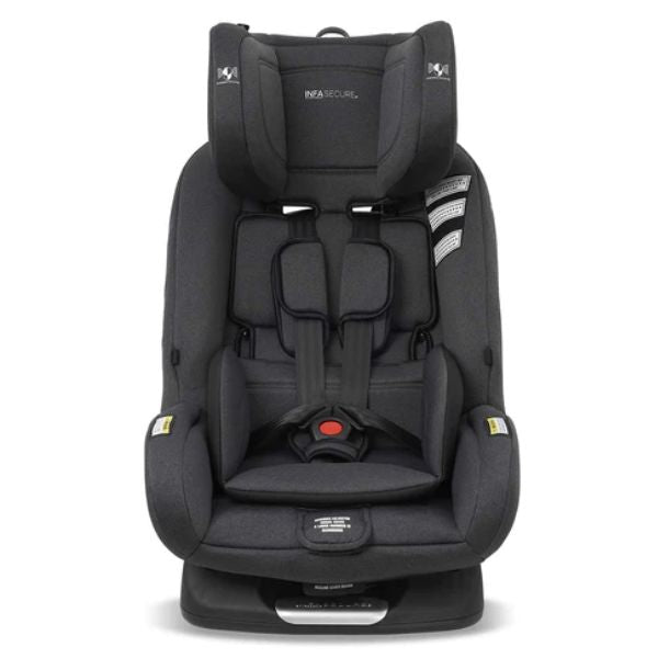 InfaSecure Momentum GO ISOfix Convertible Car Seat 0-4yrs Black Fleck