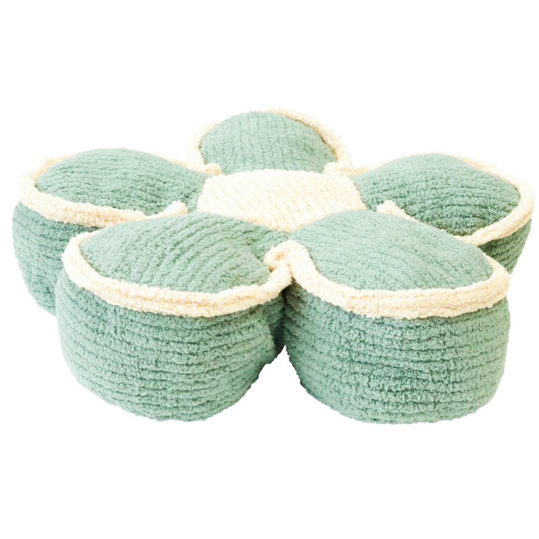 Hazel & Hunter Flower Cushion Ocean