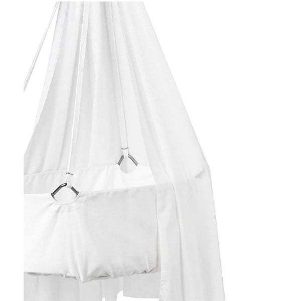 Leander Canopy For Cradle White