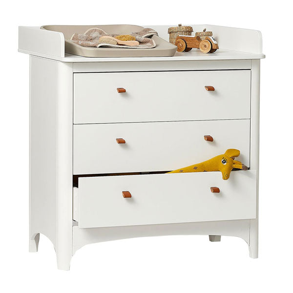 Leander Dresser Changing Unit White - Top Tray Only - Does Not Include Chest