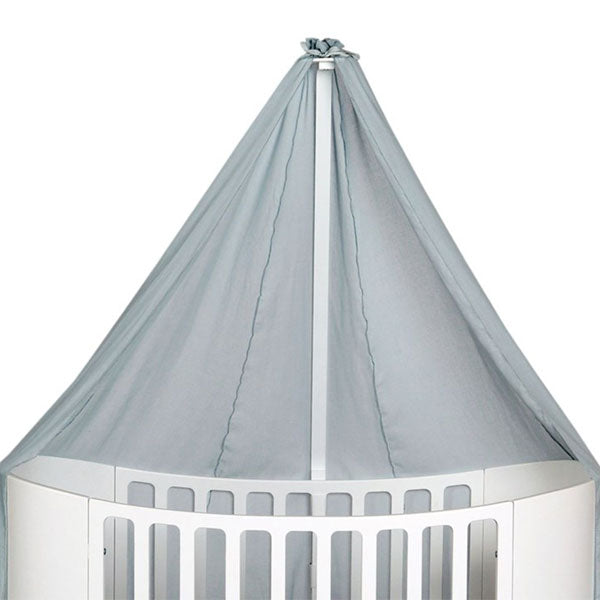 Leander Cot Canopy V21 Dusty Blue (need to purchase Leander Classic Canopy Rod)