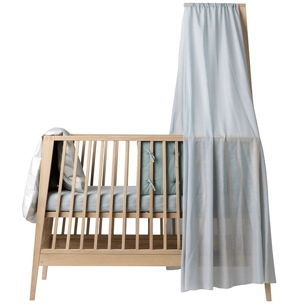 Leander Linea Cot Canopy - Misty Blue