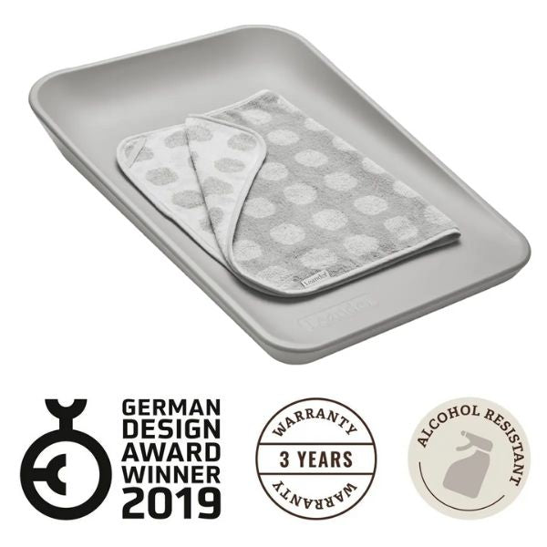 Leander Matty Change Mat Pearl Grey