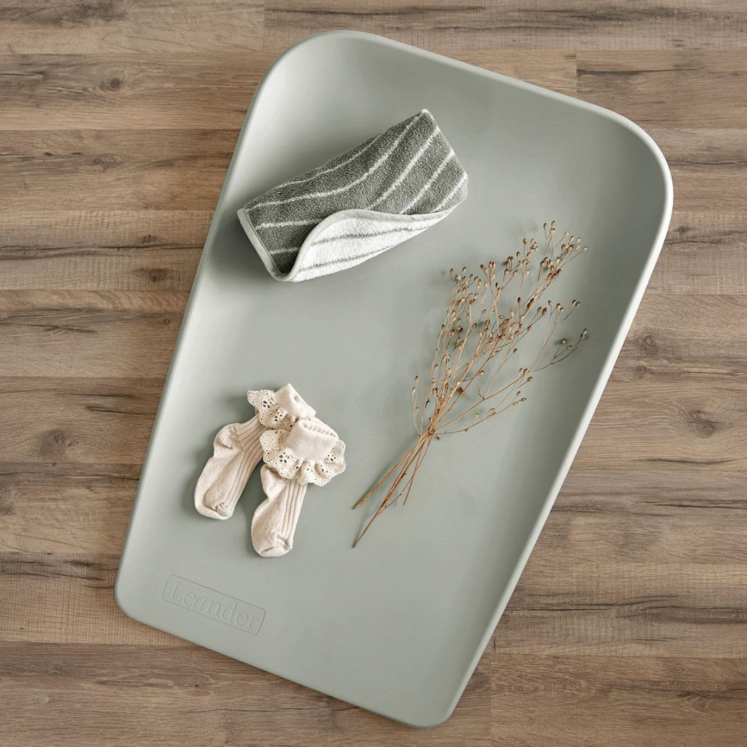 Leander Matty Mini Change Mat Sage Green