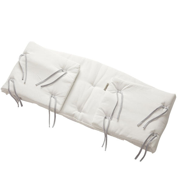 Leander Organic Classic Cot Bumper Snow