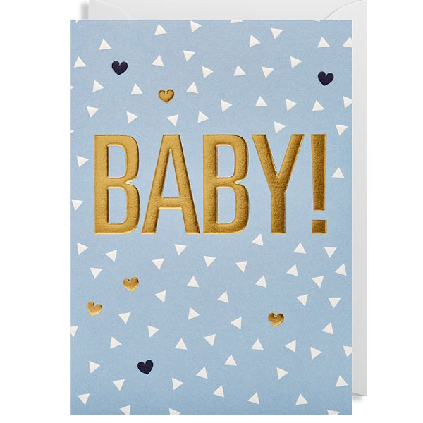 Waterlyn Baby Boy Greeting Card LG1762