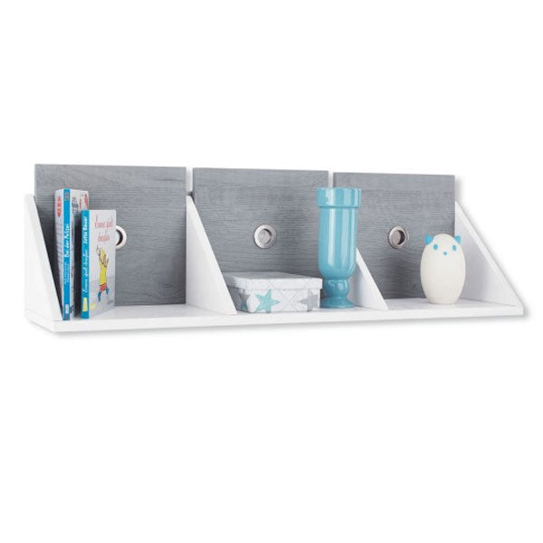 Love N Care Brooklyn Wall Shelf White/Ash