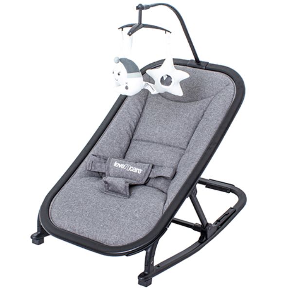 Love N Care Joy Bouncer Grey