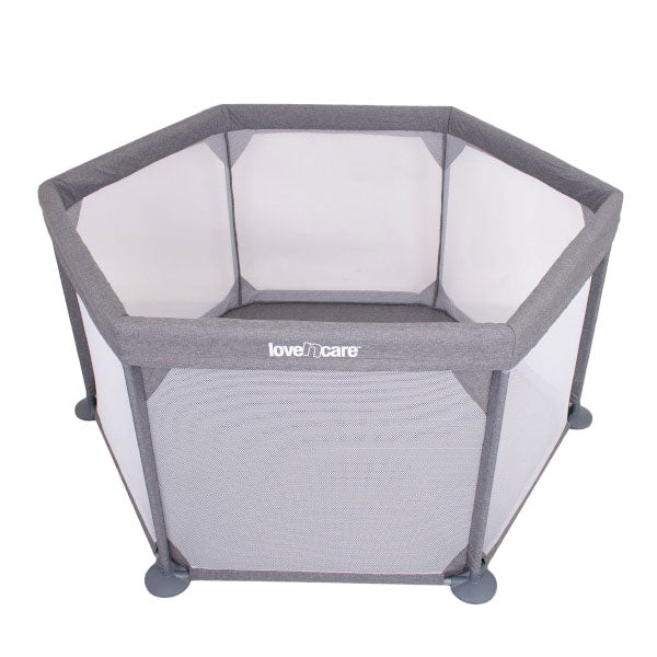 Love n Care Play Yard Grey