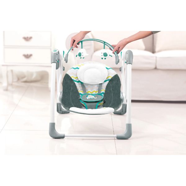 Love N Care Portable Swing Green