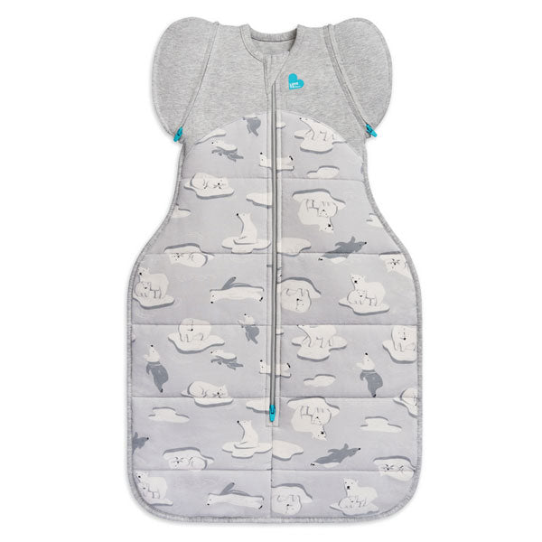 Love To Dream Swaddle UP Transition Bag 3.5Tog Large South Pole Grey