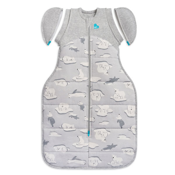 Love To Dream Swaddle UP Transition Bag 3.5Tog Large South Pole Grey