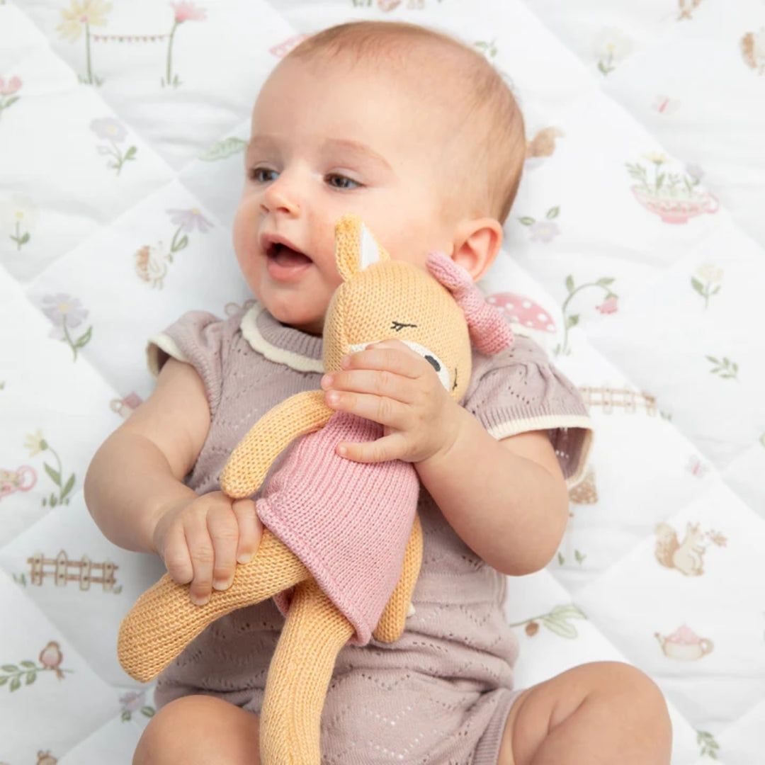 Living Textiles Animal Knitted Toy Frankie the Fox