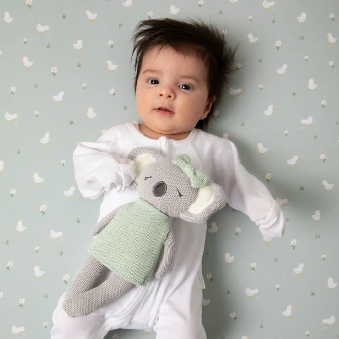 Living Textiles Animal Knitted Toy Kimmie the Koala