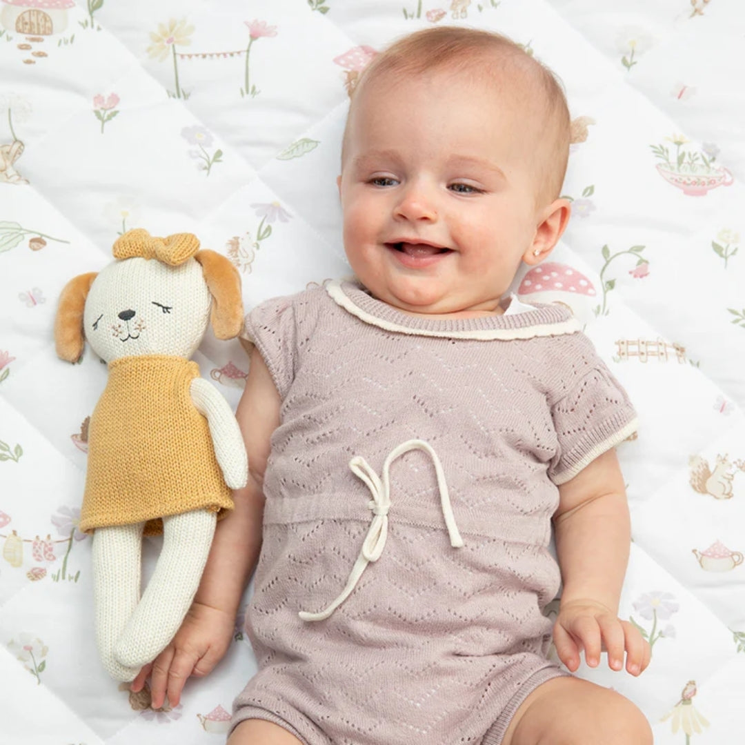 Living Textiles Animal Knitted Toy Paula the Puppy