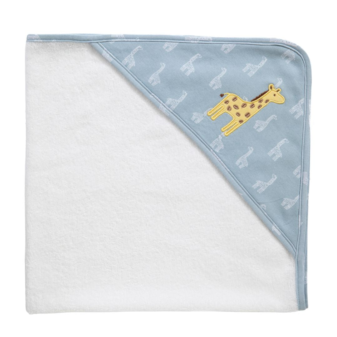 Living Textiles Hooded Towel Wild Safari/Giraffe
