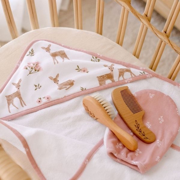 Living Textiles Baby Bath Gift Set Sophia's Garden