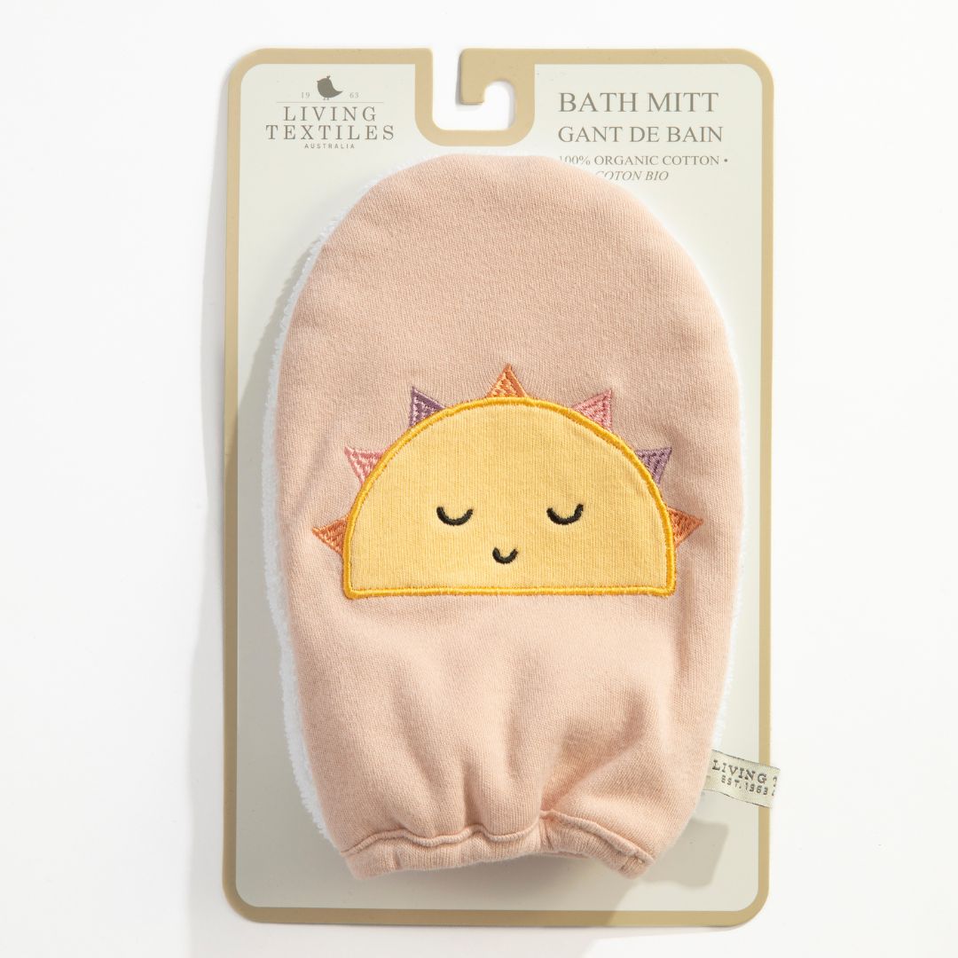 Living Textiles Bath Mitt Bohemian Bliss