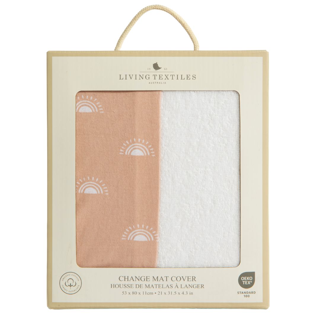 Living Textiles Jersey Change Pad Cover Bohemian Bliss