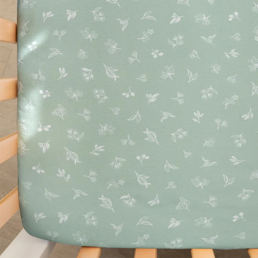 Living Textiles Cot Fitted Sheets 2pk Australiana