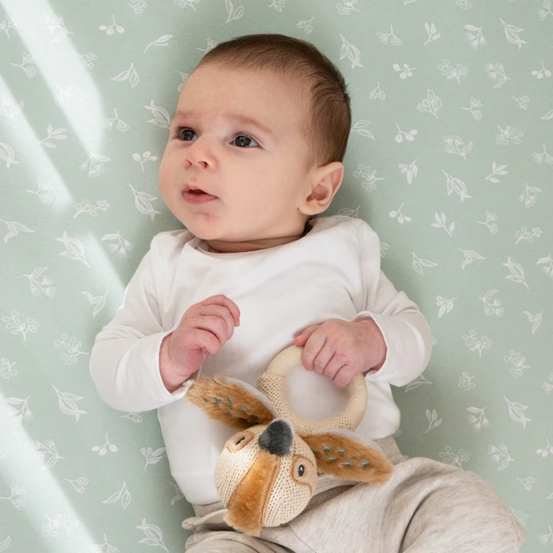 Living Textiles Cot Fitted Sheets 2pk Australiana