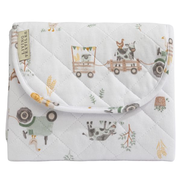 Living Textiles Foldable Waterproof Travel Change Mat Tractor Ride