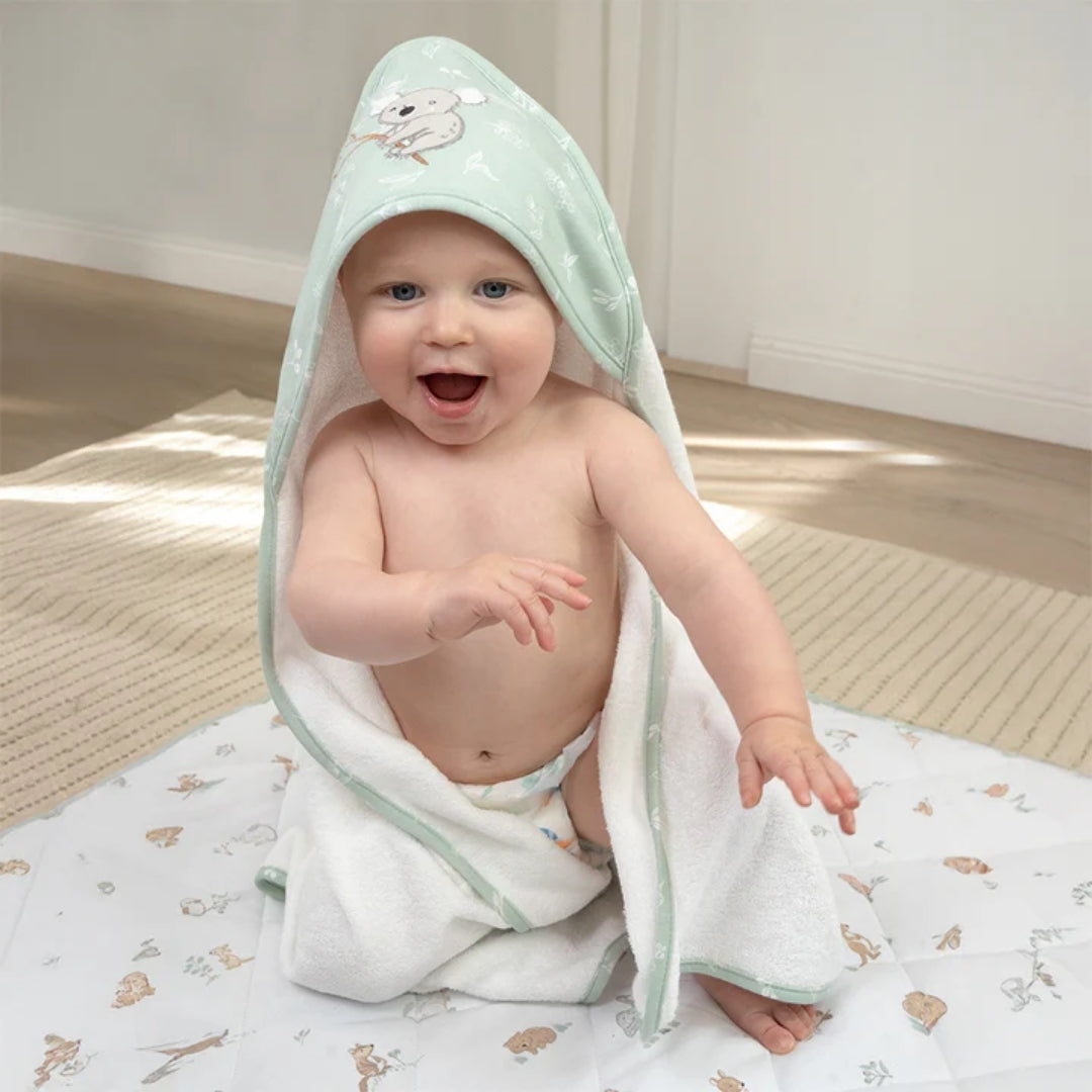 Living Textiles Hooded Towel Australiana