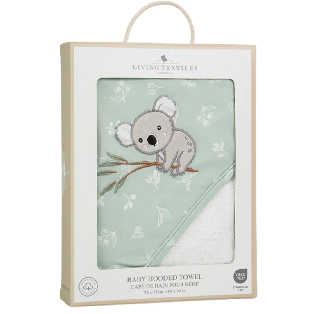 Living Textiles Hooded Towel Australiana