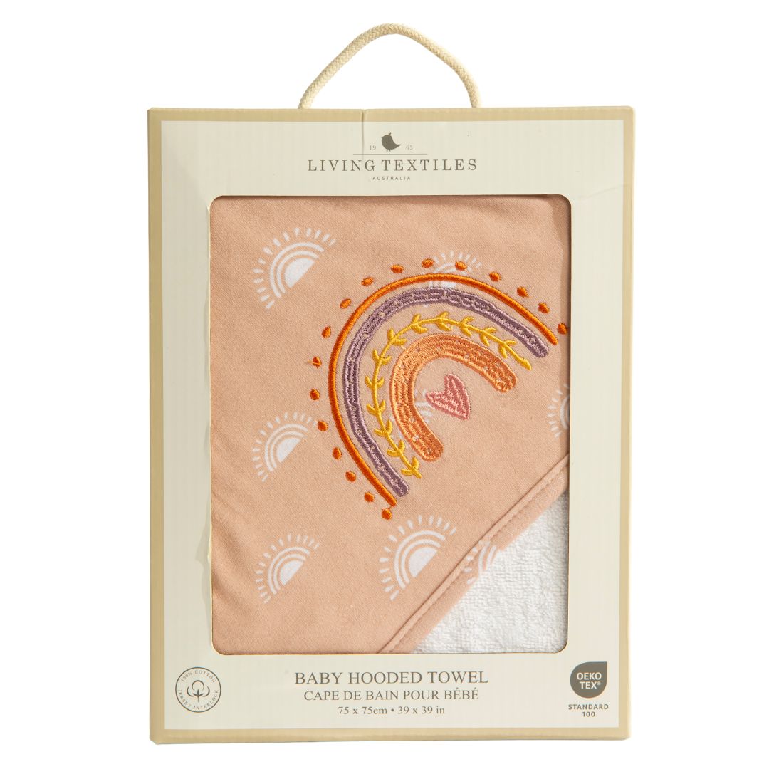 Living Textiles Hooded Towel Bohemian Bliss
