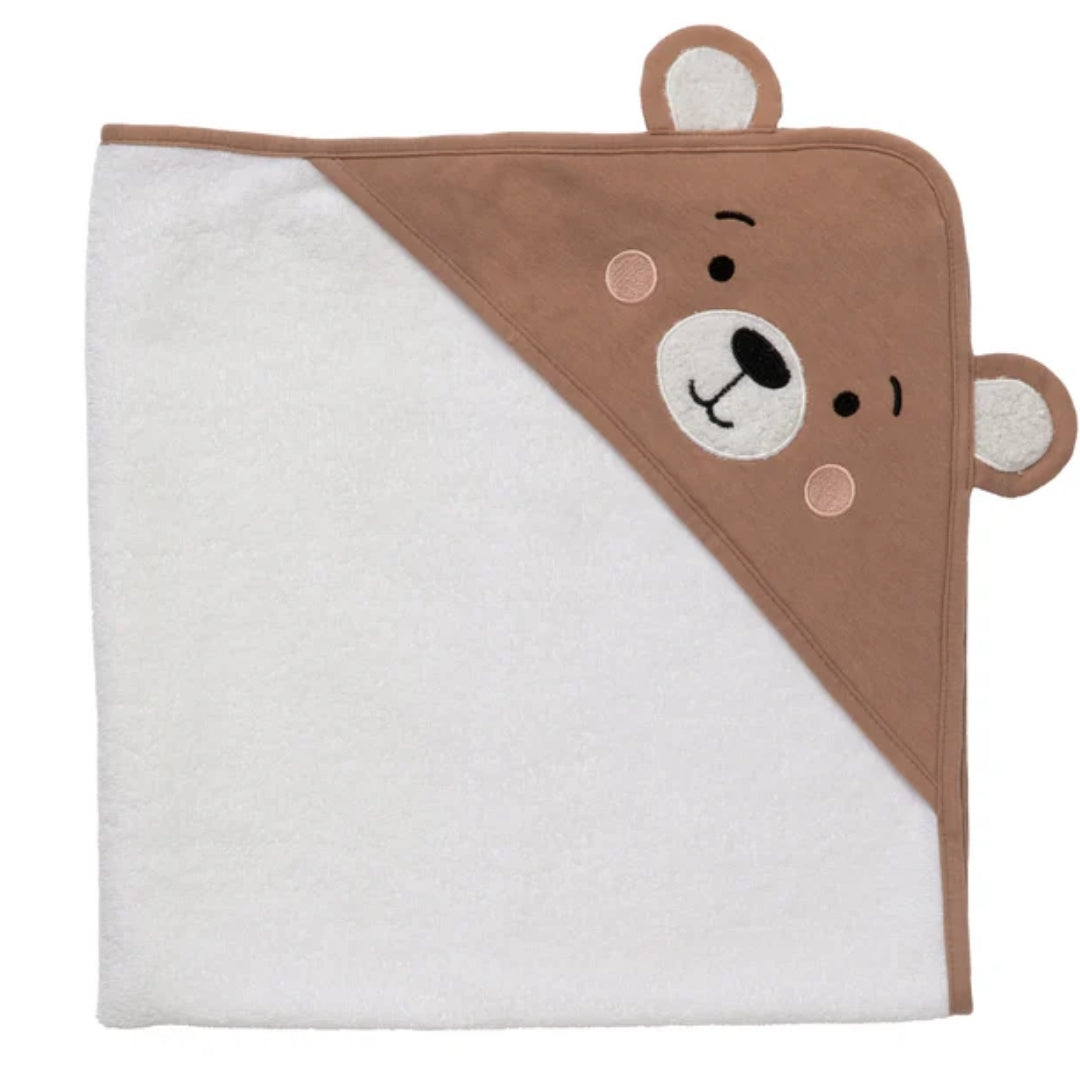 Living Textiles Hooded Towel Cuddly Bear
